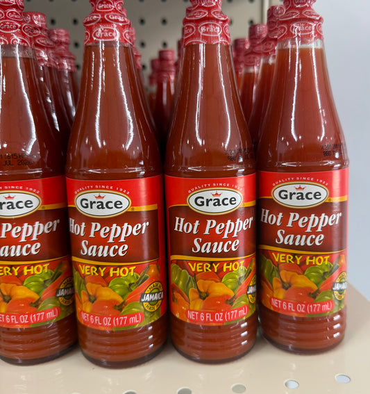 Grace hot pepper sauce