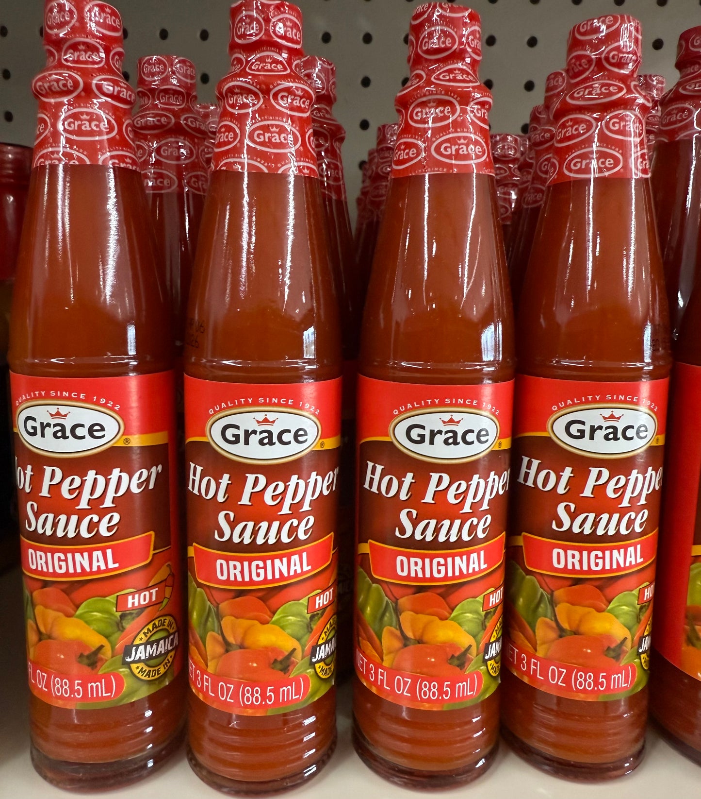 Grace hot pepper sauce