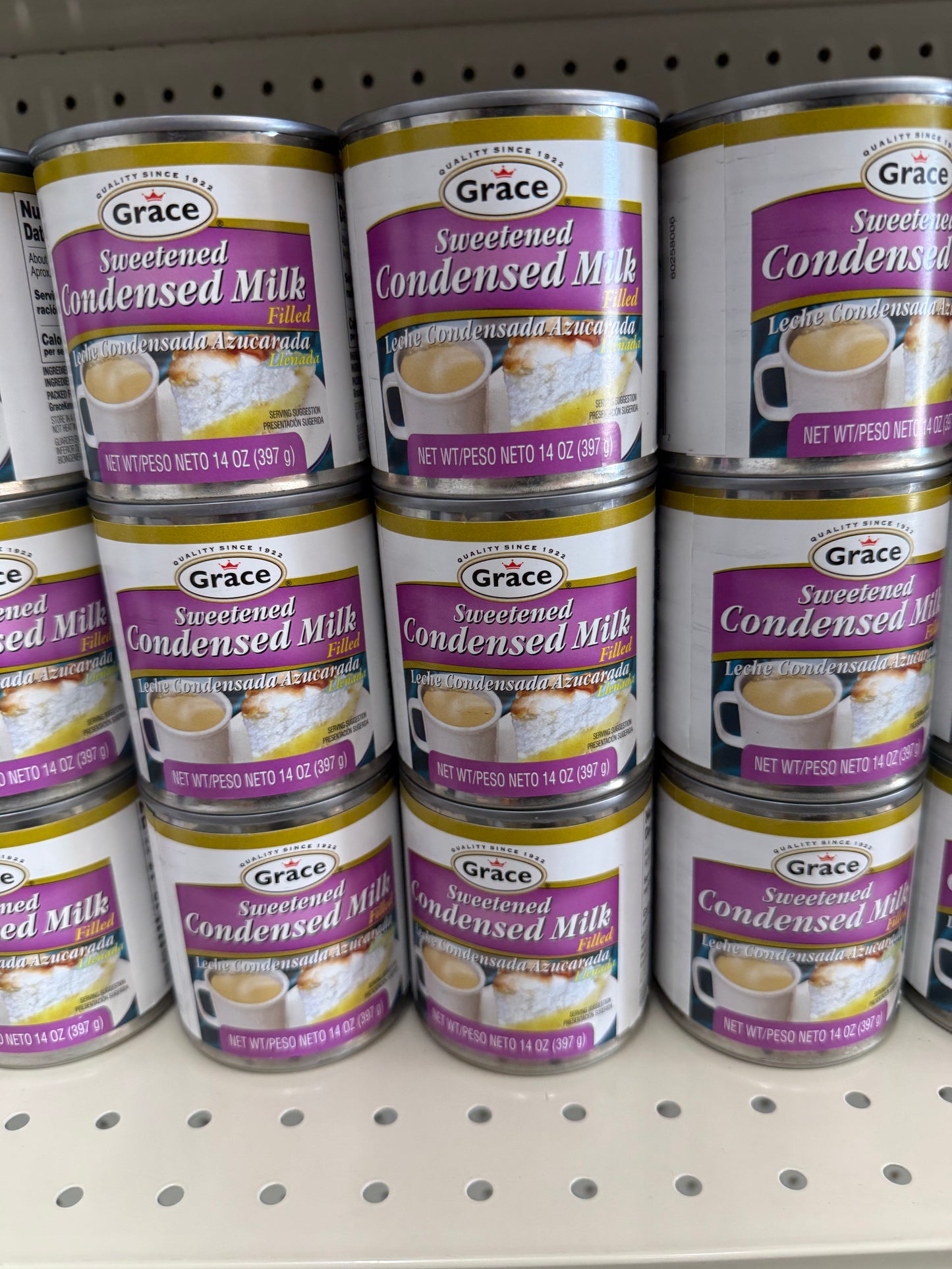 Grace condensed milk