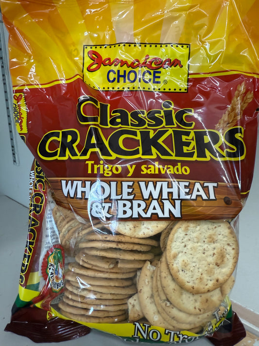 Jamaica choice wheat crackers